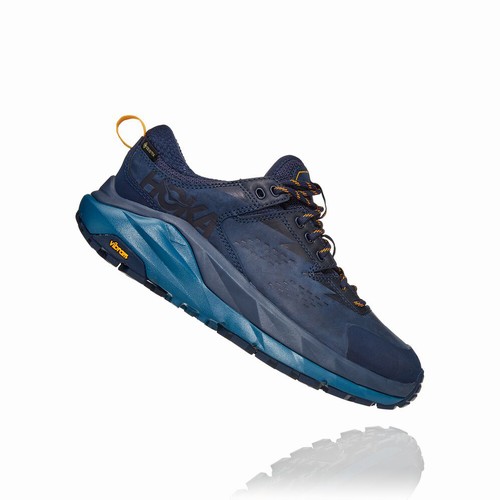 Hoka One One KAHA LOW GORE-TEX Hiking Shoes For Women India Navy IN-0245